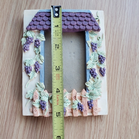 Window Grape‎ Vine Picket Fence Garden Decorative Photo Frame - Picture 4 of 8